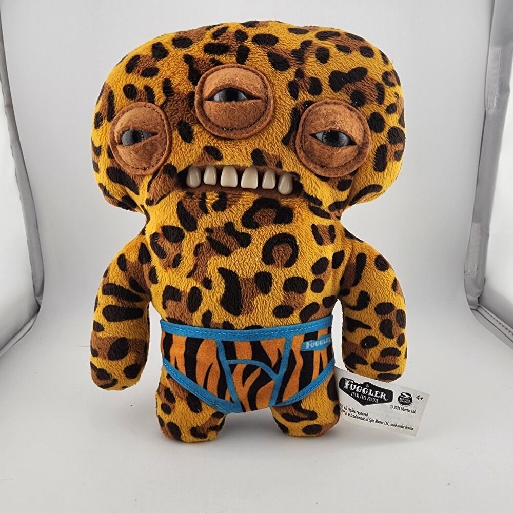 2024 Fuggler Annoyed Alien Leopard Budgie Funny Ugly Monster 9" Plush Budgie Ed.